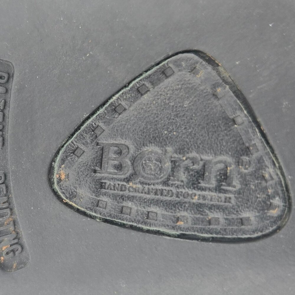 Born Black Leather Toe‑Loop Buckle Strap Sandals | Women’s Size 10 - Picture 12 of 12